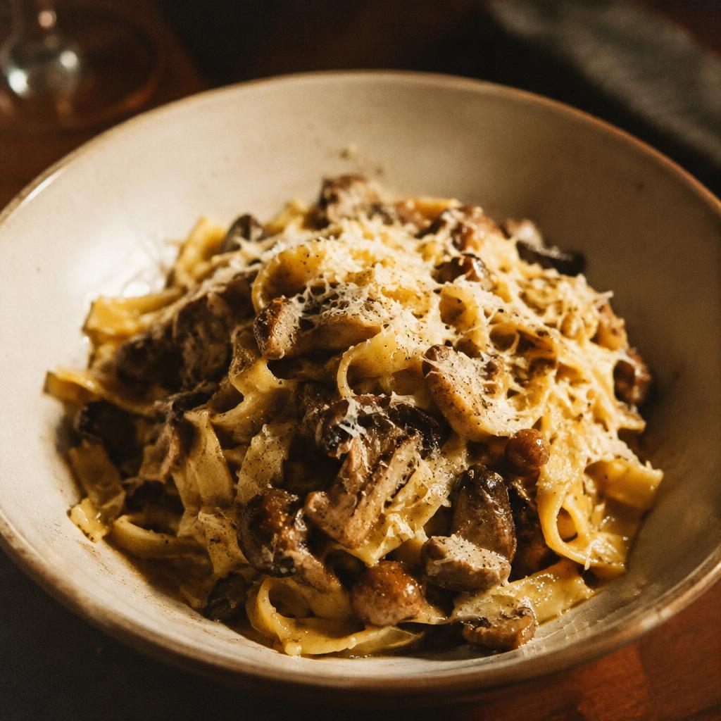 Wild Mushroom Tagliatelle